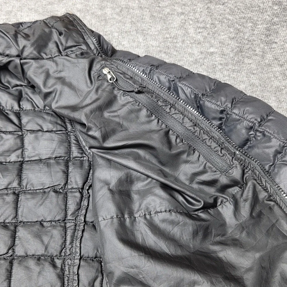 The North Face Jacket Mens M ThermoBall Eco Insulated Puffer Lightweight Black